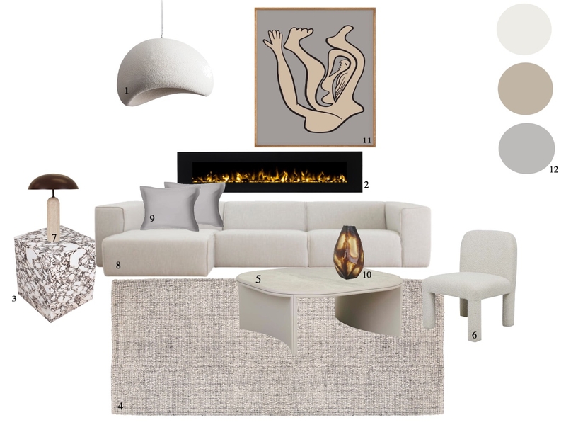 Minimalist Mood Board by by Jenelle Suarez on Style Sourcebook