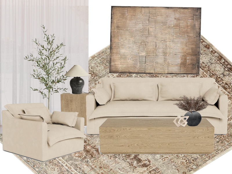 Griffith&co -  entry foyer lounge area Mood Board by tlaws on Style Sourcebook