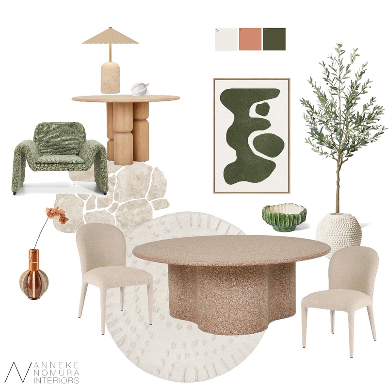 Contemporary Garden kitchen Mood Board by ANNEKE NOMURA INTERIORS on Style Sourcebook