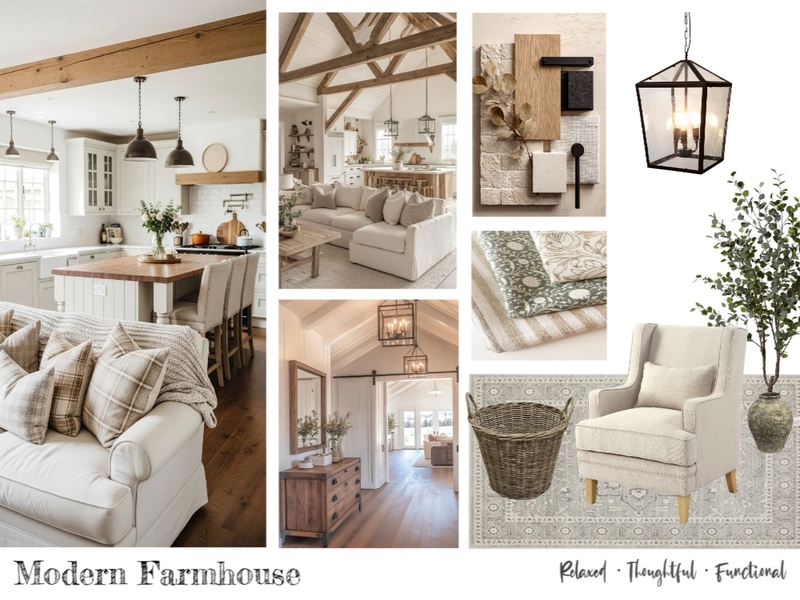 Modern Farmhouse Mood Board by Chelstar93 on Style Sourcebook
