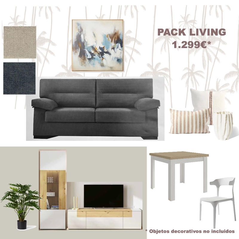 Pack Living2 Interior Design Mood Board by Fons