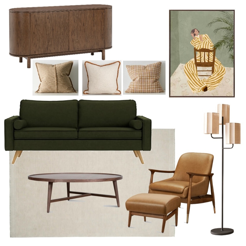 2 Werona - Living Interior Design Mood Board by Styled Home Staging