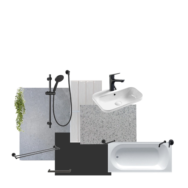 Contemp Dark Bathroom and ensuite Mood Board by OmniProjects on Style Sourcebook