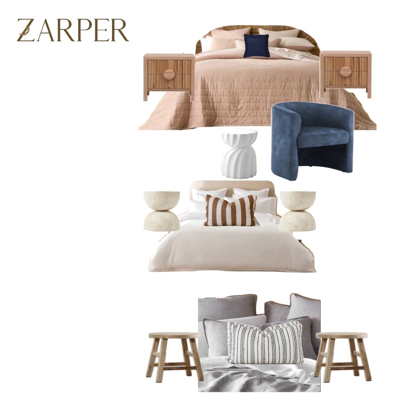 Knights Beach Bedroom Furniture Package Mood Board by Zarper Interiors on Style Sourcebook