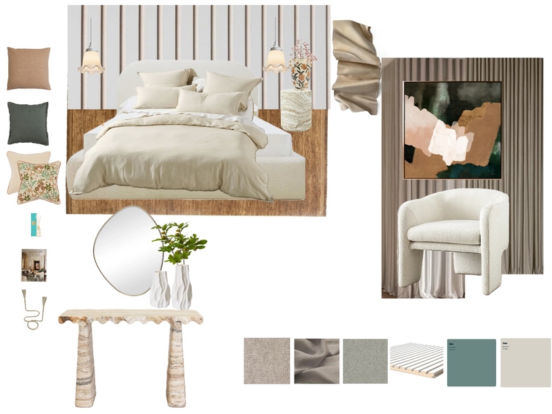 Master Bedroom Mood Board by Courtney Hazbic Interiors on Style Sourcebook