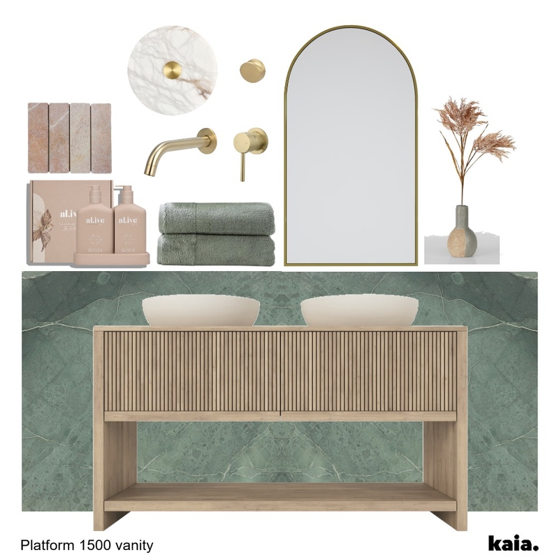 Verdant Serenity Mood Board by Kaia Vanities on Style Sourcebook