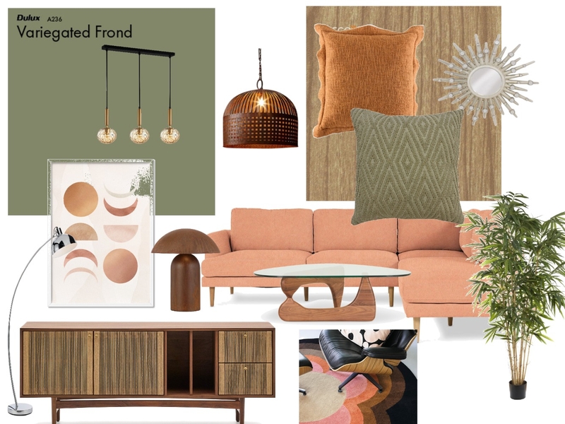 Mid Century Modern Mood Board by Alannah Young Interiors on Style Sourcebook
