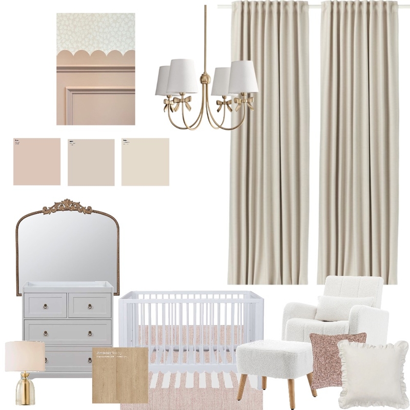 NURSERY RENATA 2 Mood Board by BOREAL STUDIO MX on Style Sourcebook