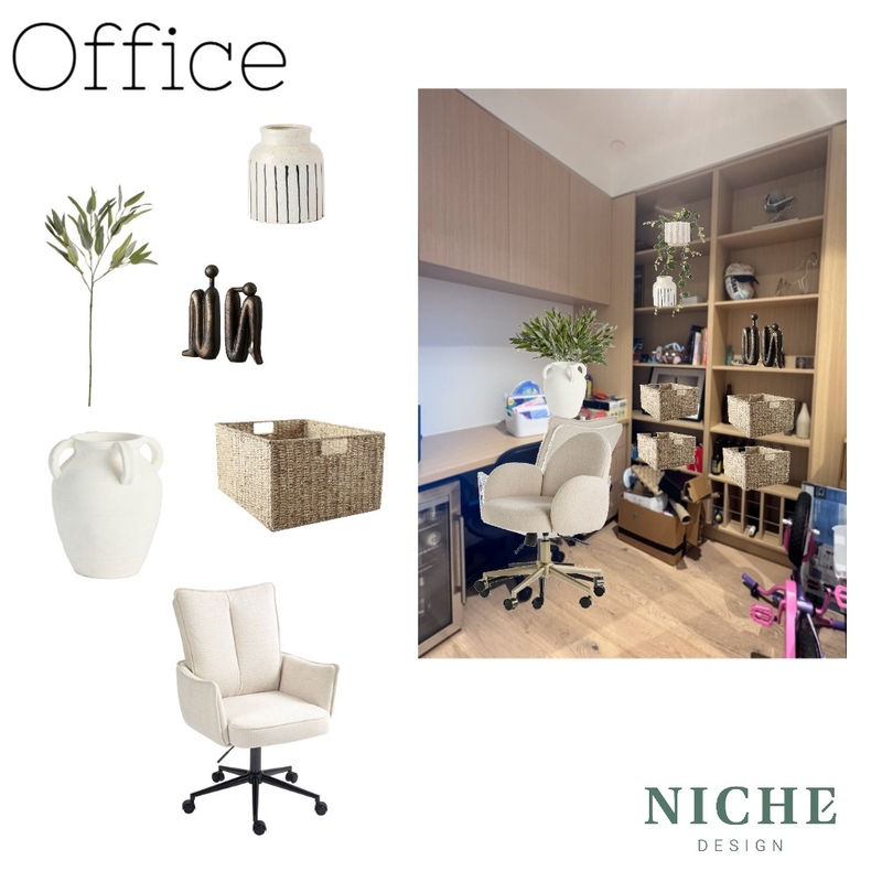 Palm Beach - Office 2 Interior Design Mood Board by Kristy Last