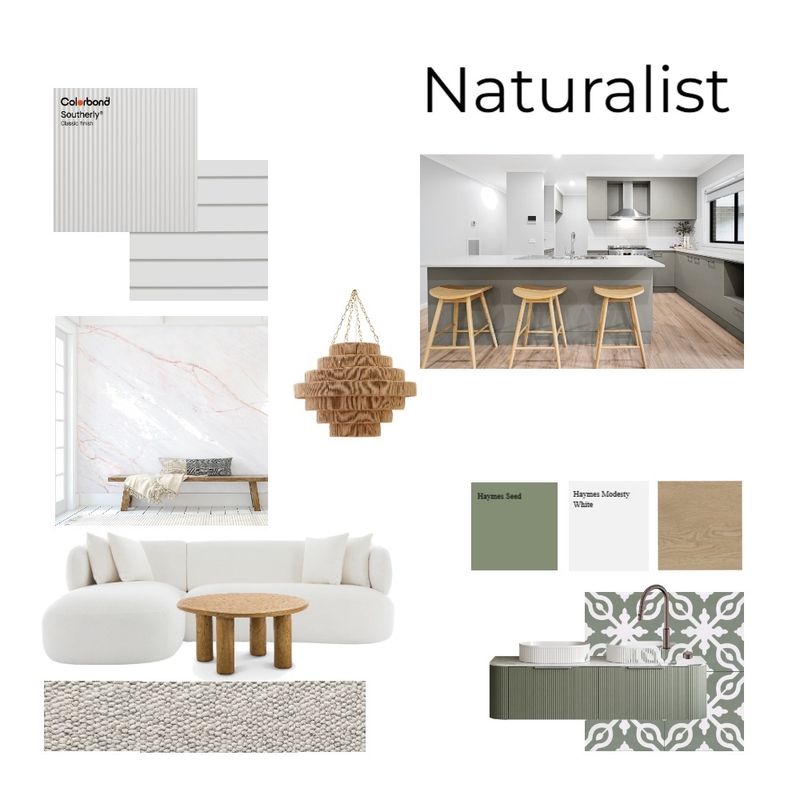 Naturalist Mood Board by Dearne Tuffey on Style Sourcebook