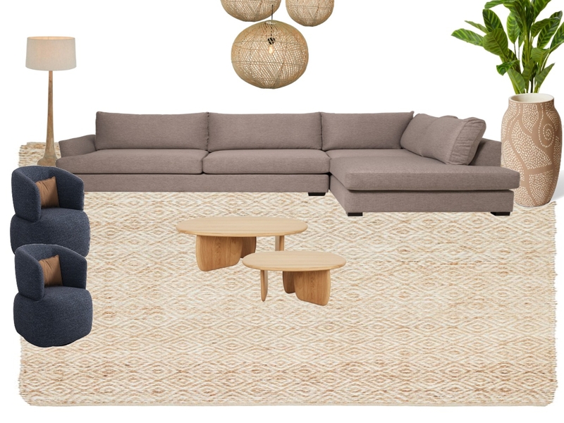 living Interior Design Mood Board by marinafeijoo