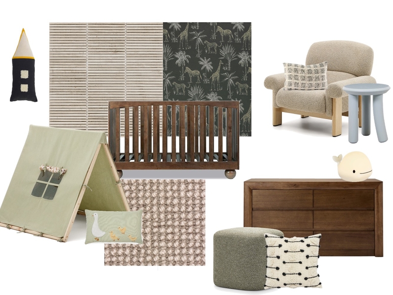 Nursery Interior Design Mood Board by Meticulous spaces Nursery Interior Design Mood Board by Meticulous spaces