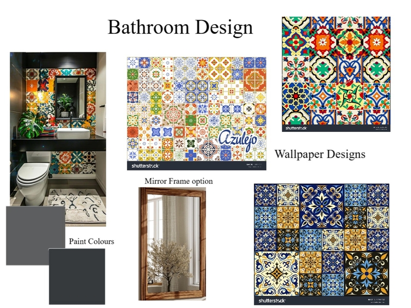 bathroom Parrerinha Mood Board by DECOR wALLPAPERS AND INTERIORS on Style Sourcebook
