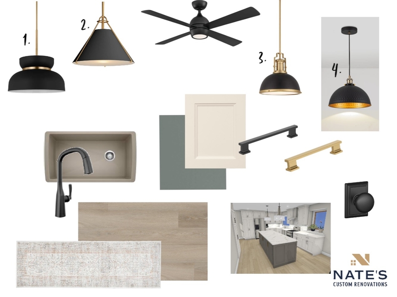 Birman ceiling pendant lighting Interior Design Mood Board by lincolnrenovations