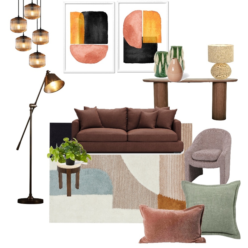 Modern mid century Mood Board by ERN on Style Sourcebook