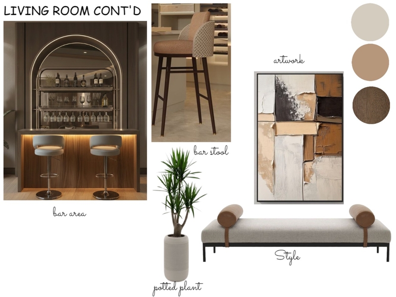aunty dolly Interior Design Mood Board by Oeuvre Designs 2