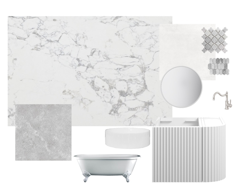 Arabescato Borghini - Bathroom Mood Board by TALOSTONE on Style Sourcebook