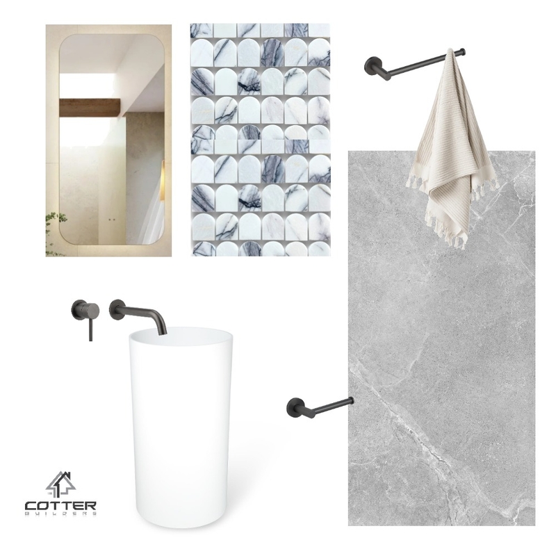 Opalia - Powder Room 1 Mood Board by Cotter Builders on Style Sourcebook