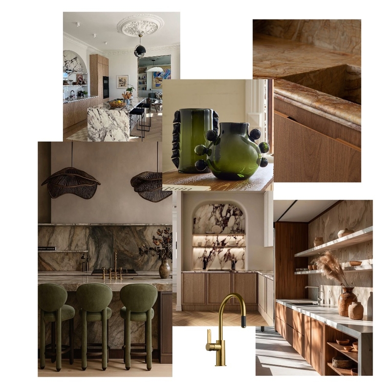 Kitchen inspo Interior Design Mood Board by Lajla