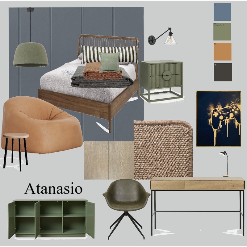 cuarto Atanasio Mood Board by sabrina gisele on Style Sourcebook
