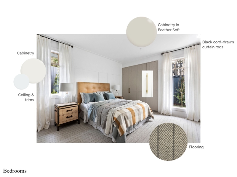 Bedrooms Interior Design Mood Board by Amanda Webb
