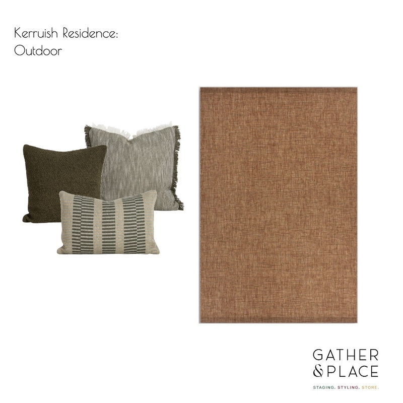 Kerruish Residence Interior Design Mood Board by Gather & Place