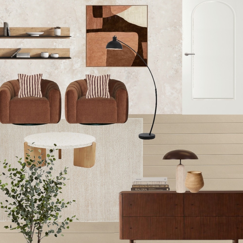 Emma Blomfield Veil Natural Mood Board by Unitex Rugs on Style Sourcebook