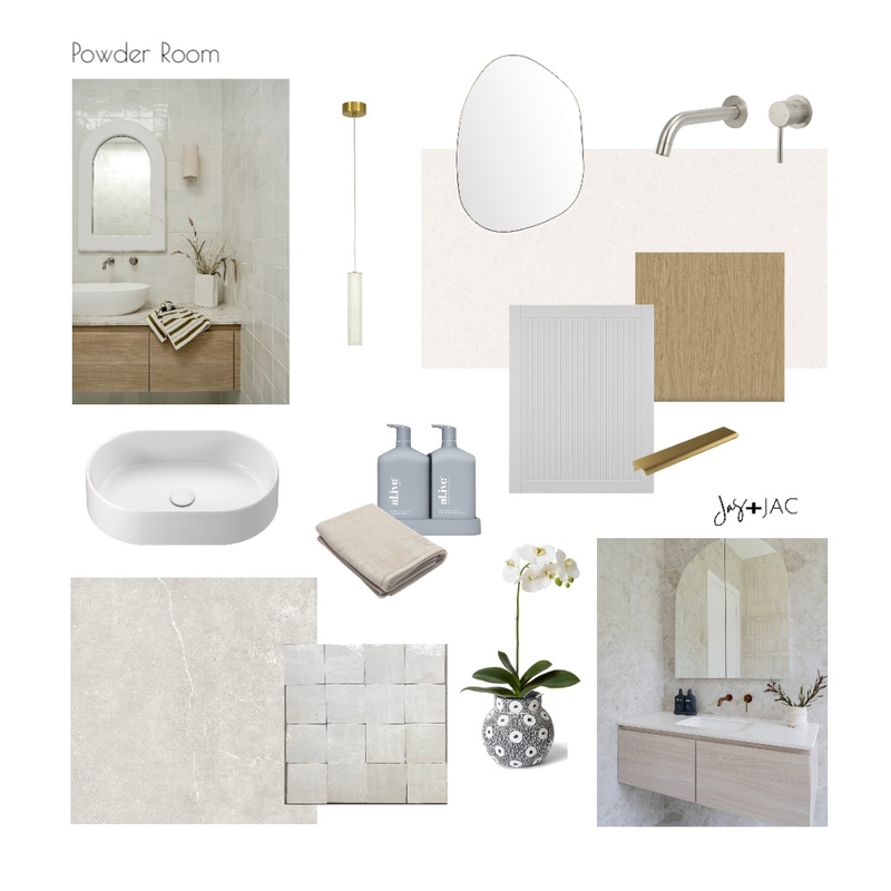 Home Powder Room Mood Board by Jas and Jac on Style Sourcebook