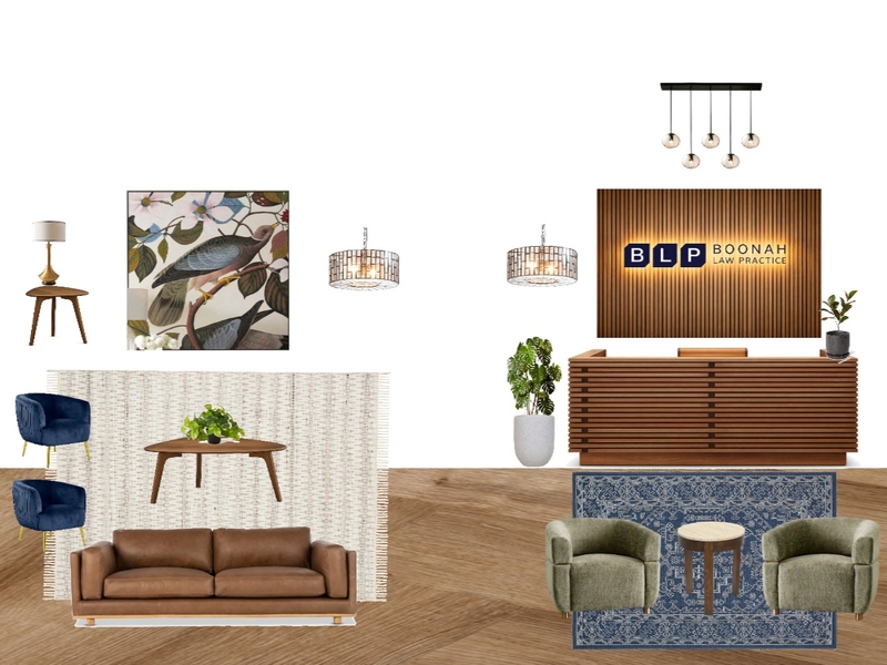 Boonah Law Practice Interior Design Mood Board by Grace Your Space