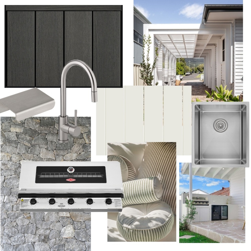 Outdoor Kitchen Interior Design Mood Board by Makiah Pippen