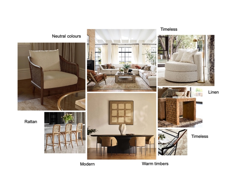 Inspiration moodboard Interior Design Mood Board by Studio Thicia Luiza