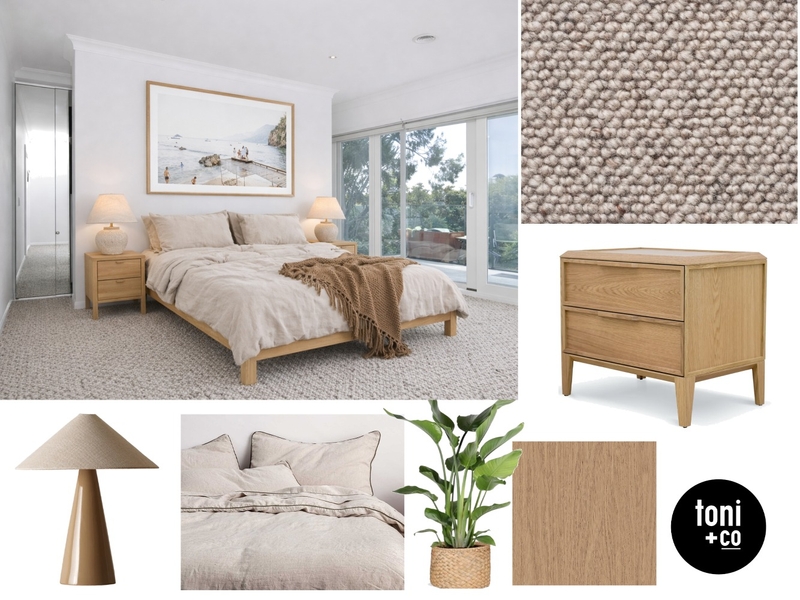 MASTER BEDROOM - KARL Interior Design Mood Board by Toni and Co