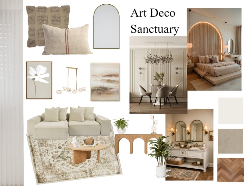 Art Deco Sanctuary Mood Board by Meleena17 on Style Sourcebook
