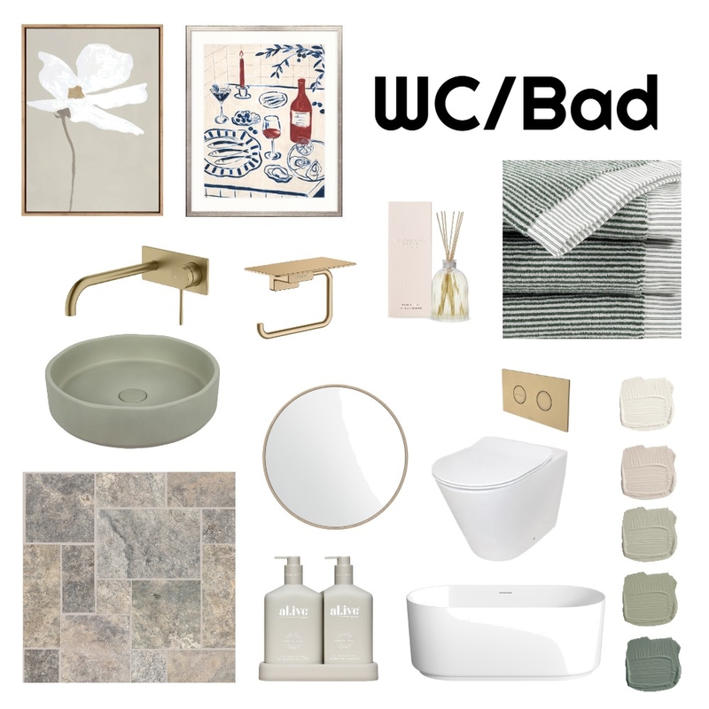 WC/BAD Mood Board by Müller on Style Sourcebook