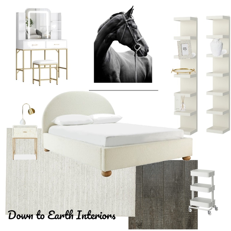 Ava’s bedroom Mood Board by Down to Earth Interiors on Style Sourcebook