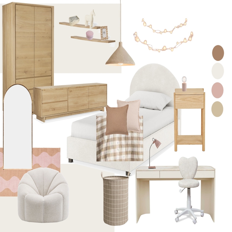 Habitación Niña 10 años Mood Board by piattimica@gmail.com on Style Sourcebook