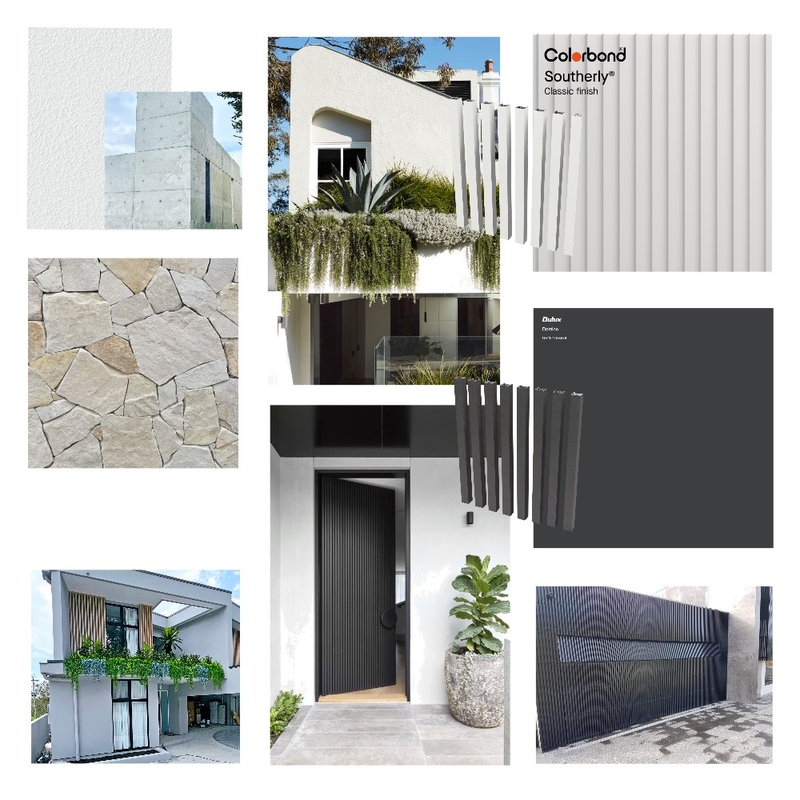Zullo Exterior Finishes Mood Board by OuterSpace Living on Style Sourcebook