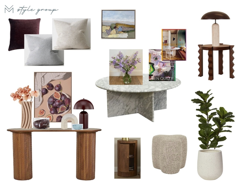 Revised Concept 1 - Oak Grove Mood Board by The VM Style Group on Style Sourcebook