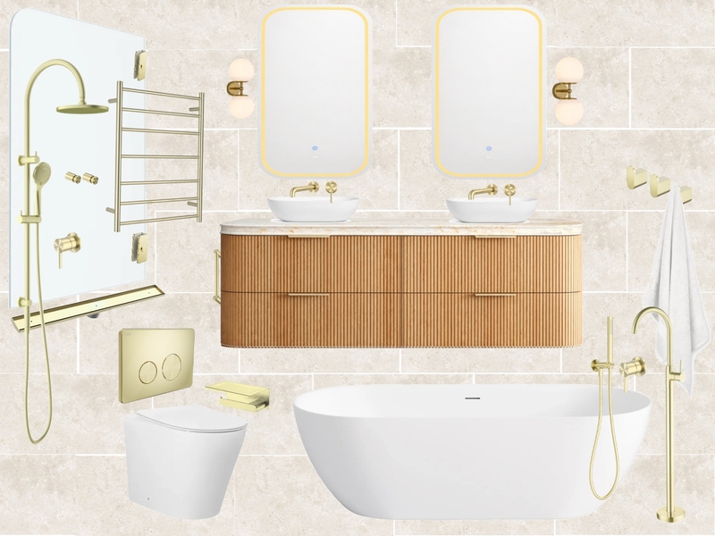 Ensuite - Otti Havana with Newport and updated Nero Fittings Interior Design Mood Board by Velda Ensuite - Otti Havana with Newport and updated Nero Fittings Interior Design Mood Board by Velda