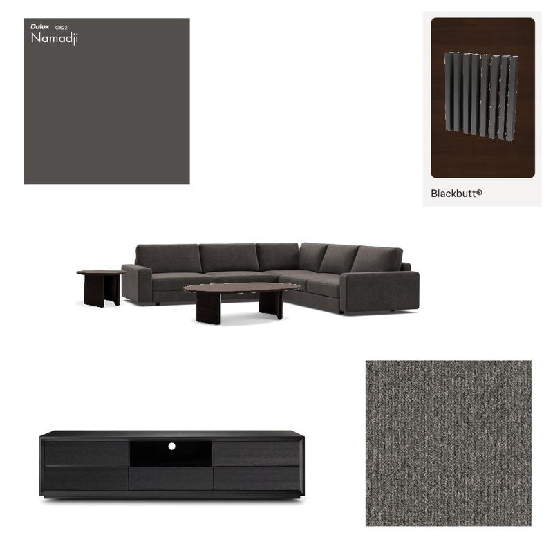 Zullo Theatre Room Mood Board by OuterSpace Living on Style Sourcebook