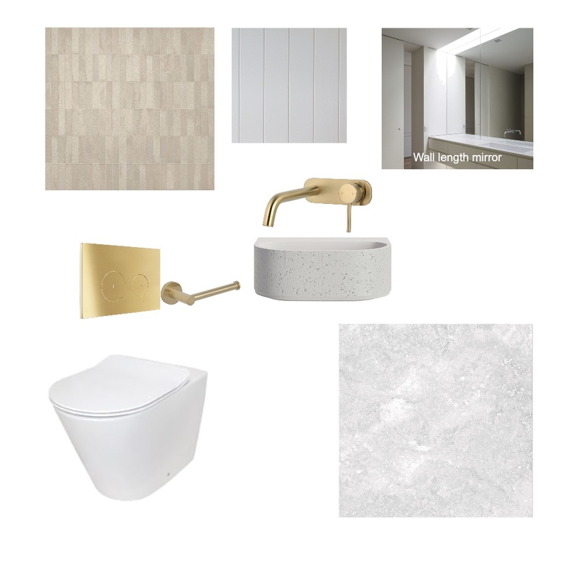 Zullo Powder Rooms Mood Board by OuterSpace Living on Style Sourcebook