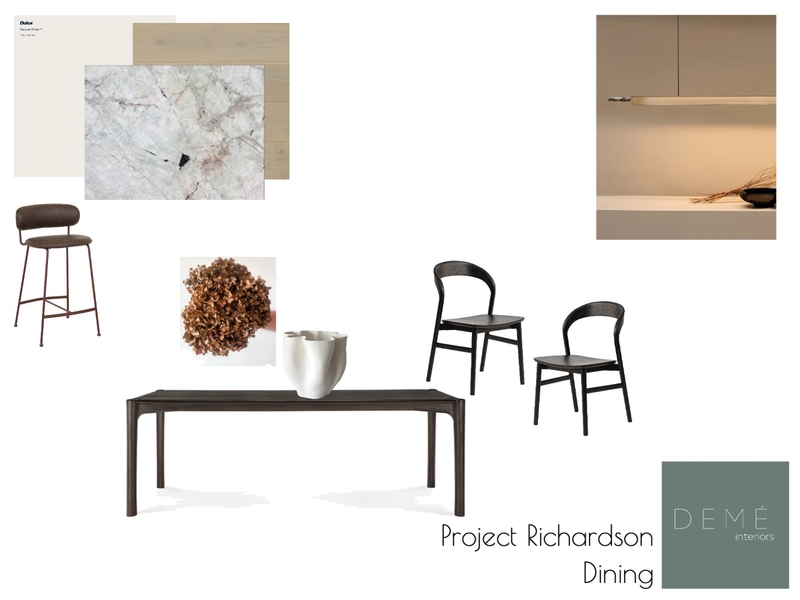 Project Richardson - Dining Mood Board by Demé Interiors on Style Sourcebook