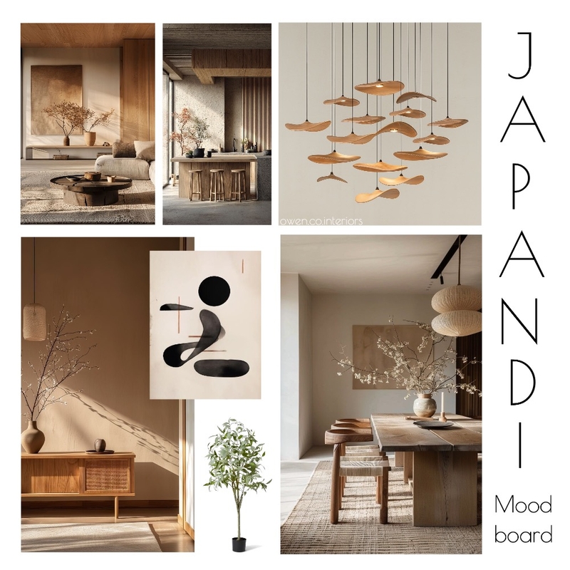 Japandi mood board Mood Board by OwenmichalenkoIDI on Style Sourcebook