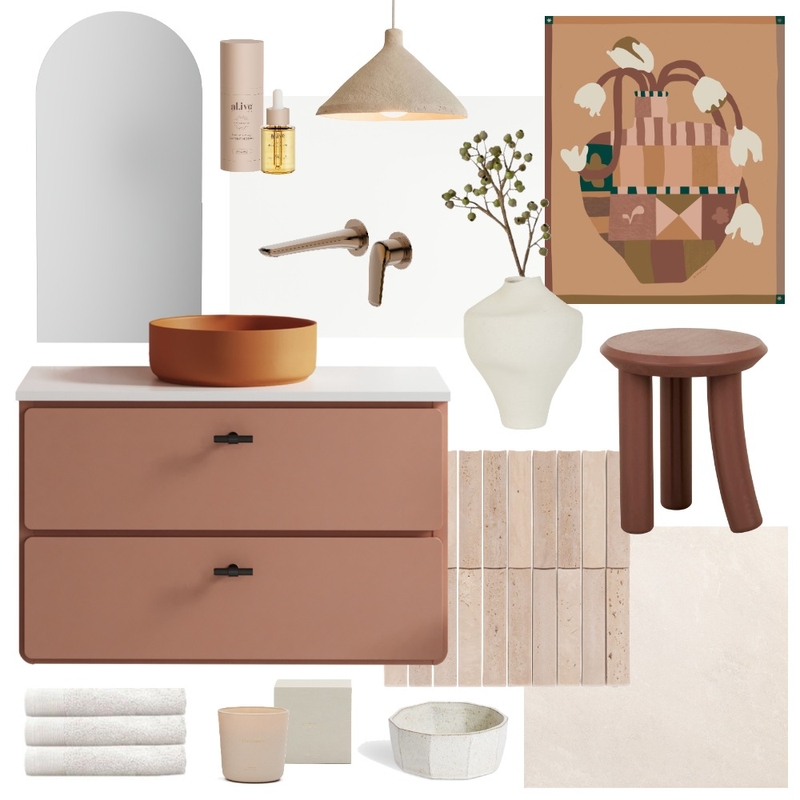 Sunbaked Studio | Colby with Church Mirror Mood Board by Timberline on Style Sourcebook