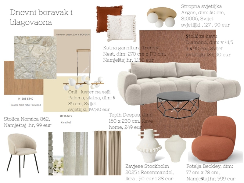 Living room Ivan Mood Board by acikovic on Style Sourcebook