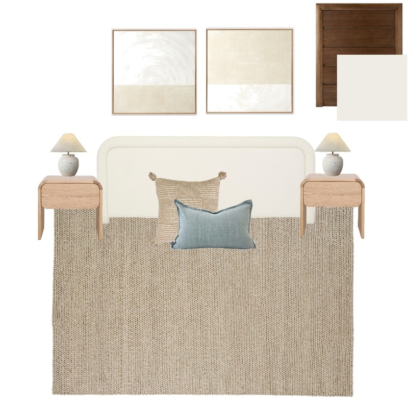 Windemere - Main Bedroom Blue Coastal Mood Board by The Stylist Airlie Beach on Style Sourcebook