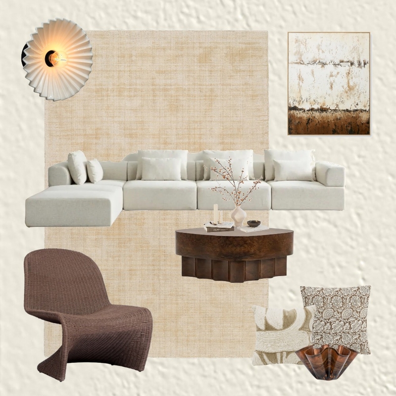 Melissa Gallagher | Family Room Interior Design Mood Board by Miss Amara