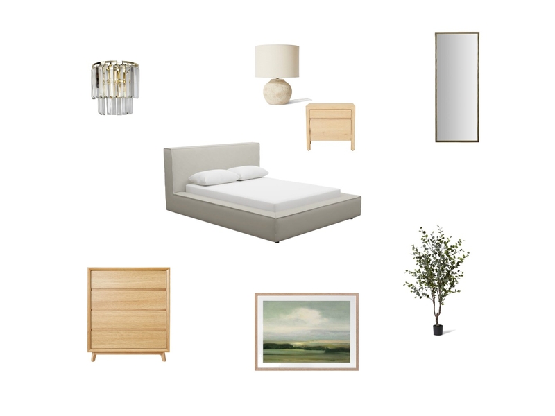 Soverom 2 Interior Design Mood Board by Milnic23
