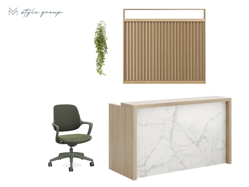 Reception Area 2 Interior Design Mood Board by The VM Style Group