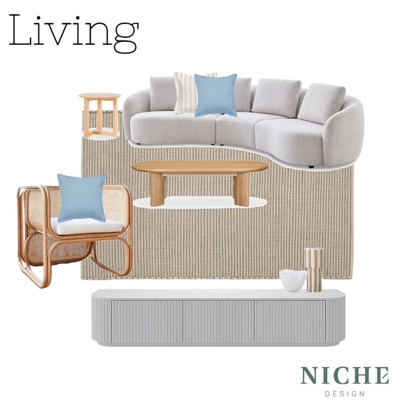 Cobb - Living 2 Mood Board by alice@nichedesign.com.au on Style Sourcebook
